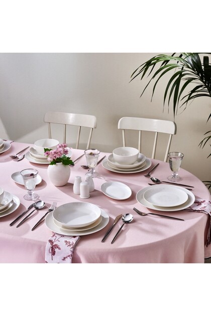Karaca Forever Bone Artiste 53-Teiliges 12-Personen Geschirrsett
