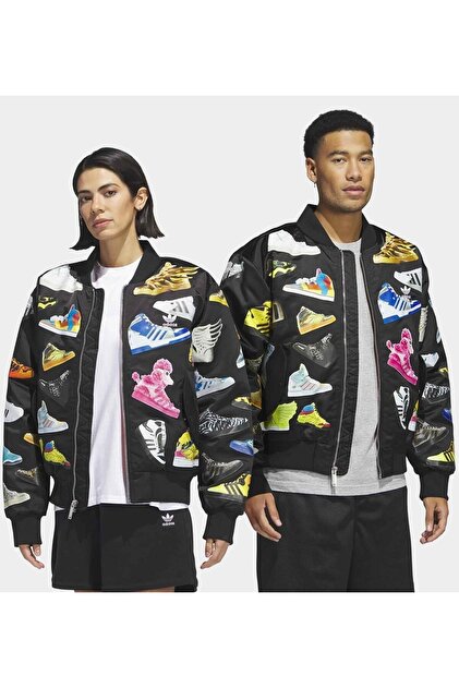 adidas Jeremy Scott Archive Bomber Erkek Ceket Siyah - Fiyatı