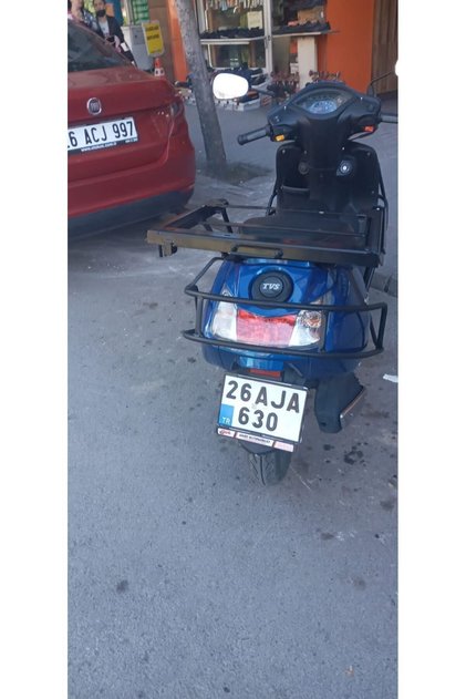 Jüpiter 110 Kurye Kızaklı Paket Çanta Demiri
