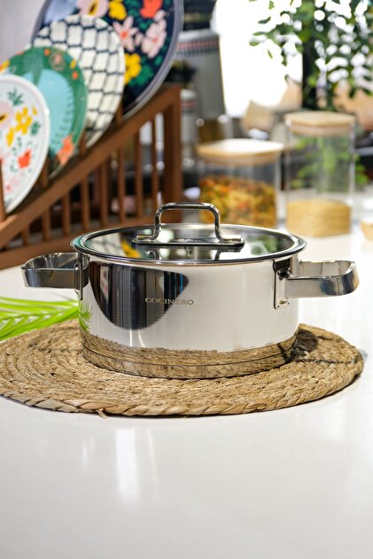 COCİNERO 2090 Gloss Premium Çelik Tek Tencere 22 CM - Fiyatı