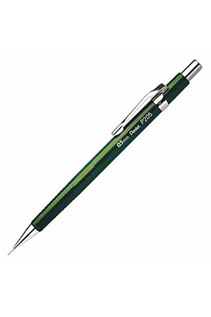 PENTEL S55 レアカラー グリーン 0.5 Pentel P205-99A versatil Teknik Çizim Kalemi 0.5 mm Sport Chic Si