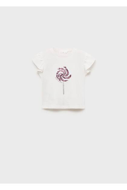 Sequin Printed T-Shirt