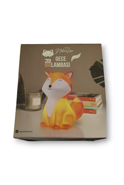 Naturalove FOX Masa ve Gece Lambası – Sevimli Uyku Arkadaşınız