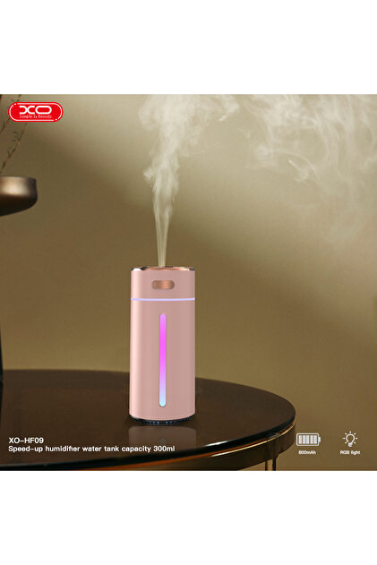 Xo RGB Led Işıklı 800 Mah Bataryalı Şarjlı Ultrasonik Hava