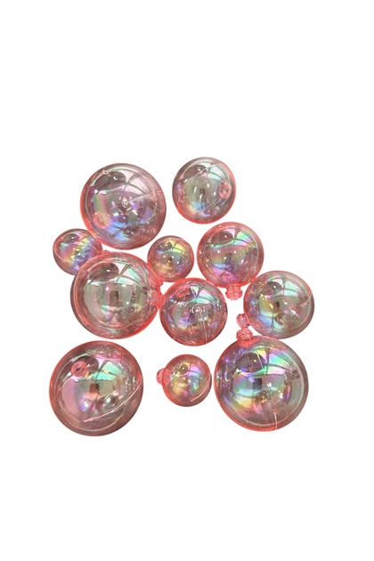 Şeffaf Top Pembe