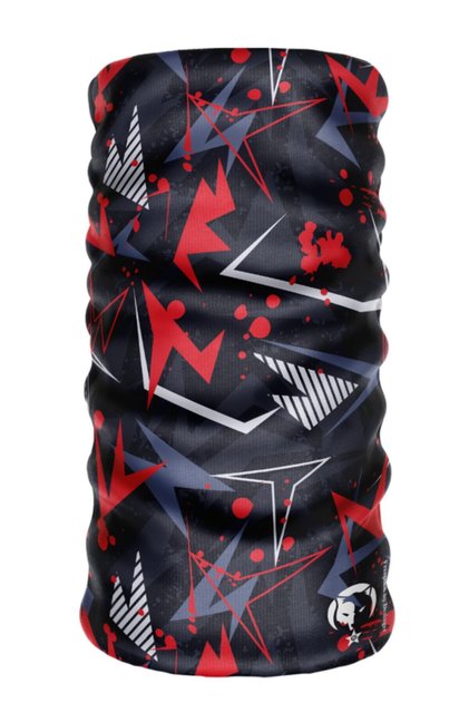 Color Symmetric Camuflage Extreme Sports Seamless Athlete Neck Collar Bandana Buff Paphos Hair Band