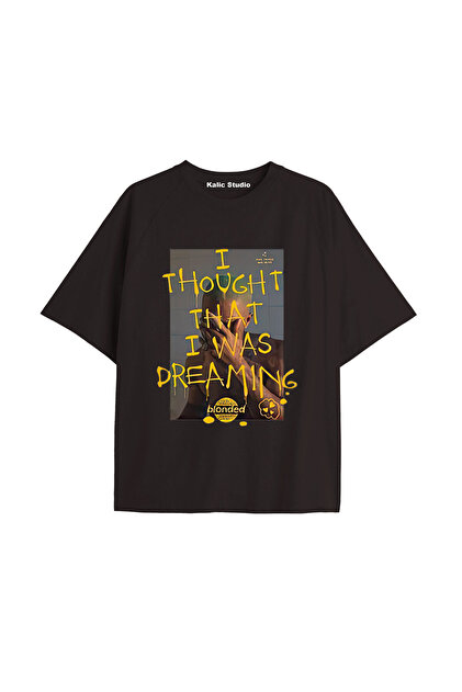 Kalic Studio Unisex Erkek Kadın Blond Frank Ocean Beyaz T-SHIRT