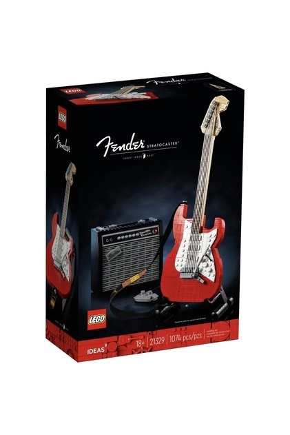 ® Ideas 21329 Fender® Stratocaster™ (1074 Pieces)