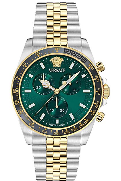 ®️en様　w30 Versace Vrscve0h00425 Greca Chrono Wave Erkek Kol Saati - Fiyatı
