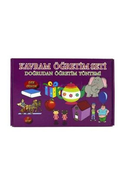 Kavram Öğretim Seti 25 Kitap (ÖZEL EĞİTİM) Yukakids