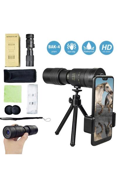 MultiZone 10-300x40 HD Zoom Monoküler Teleskop Dürbün Telefon