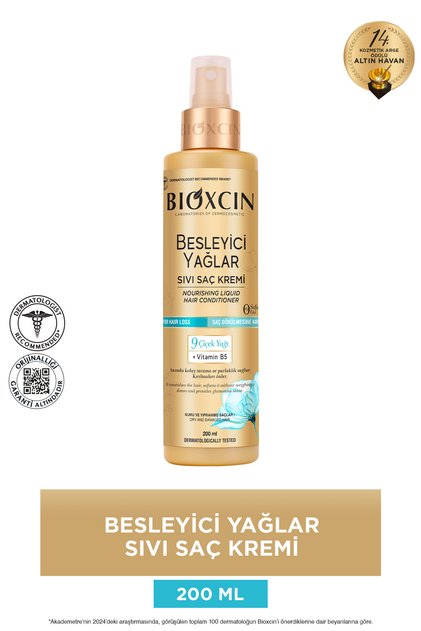 Nourishing Oils Liquid Conditioner 200 ml - Intensive Care for Dry and Damaged Hair