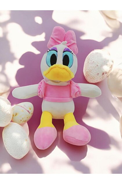 e-life shop İthal Soft Kumaş XL Boy Donald Duck & Daisy Duck Peluş