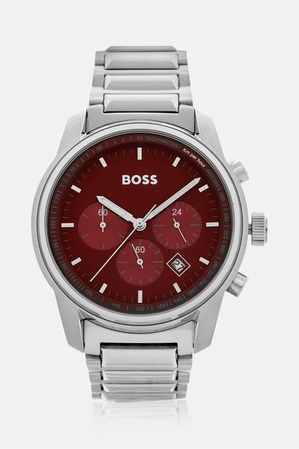 Men 1514004 Stainless Watch 43mm, Silver