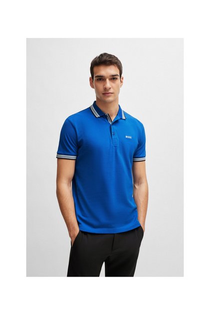 Tricou polo din bumbac cu croială normală Tricou polo pentru bărbați 50469055 420