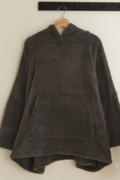 Karaca Home Young Cordel Wearable Blanket Anthracite