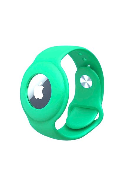 Apple Airtag Için Silikon Kordon Bileklik