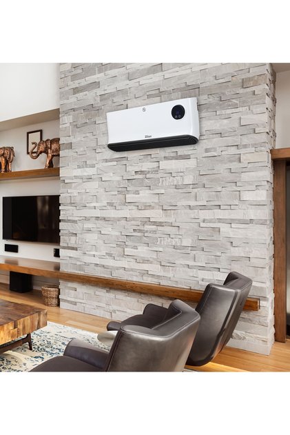 Επιτοίχια θερμάστρα ZLN5626 Λευκή, ισχύς 2200W, οθόνη LED, ανιχνευτής ανοιχτού παραθύρου