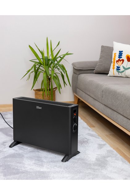 Convector electric ZLN2044, 2 trepte de viteză, 2000W, termostat reglabil, protecție la supraîncălzire