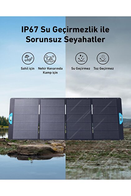 Anker SOLIX PS400 Taşınabilir Güneş Jeneratörü 400W - A2437