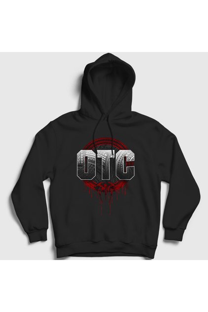 Unisex Black Roman Reigns Wwe Wrestling Otc Hooded Sweatshirt 524577Tt