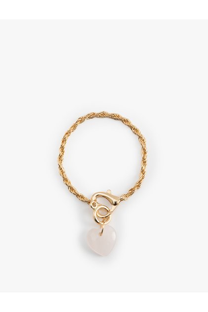 Heart Detailed Chain Bracelet