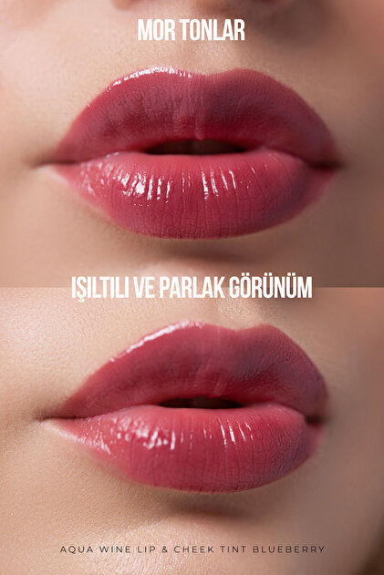 New Well Aqua Wine Lip & Cheek Tint Yaban Mersini Aromalı 6 ML