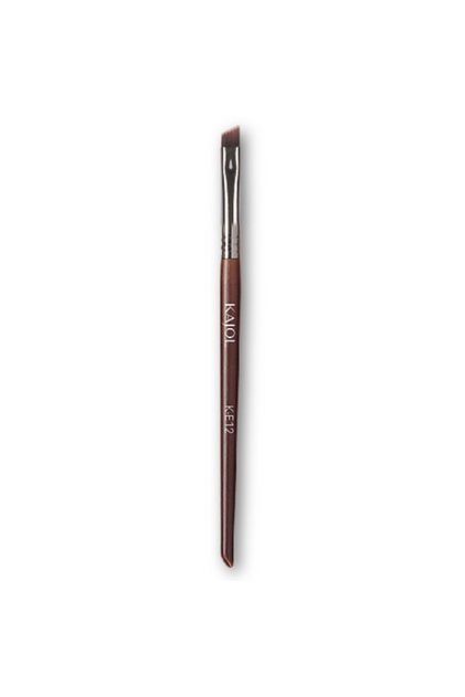 Pensula unghiulara pentru eyeliner si sprancene, din fibra sintetica, K-E12, KAJOL Beauty ™