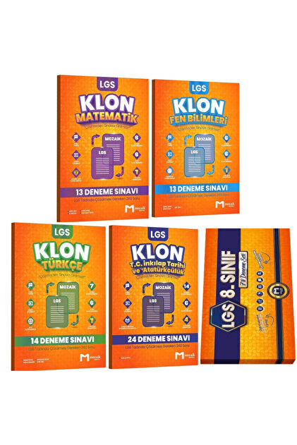 Son Viraj Yayınları Mozaik Yayınları 8. Sınıf İntro Deneme Ve Klon