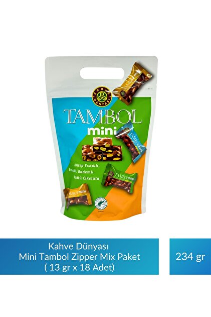 Kahve Dünyası Kahve Dünyası Mini Tambol Zipper Mix Paket 13 gr x