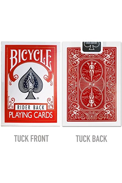 Bicycle Rider Back Standard Oyun Kartı-kırmızı Deste - Fiyatı