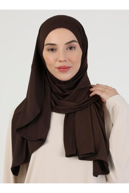 شال رياضي فاخر من القماش الصغير المسامي - St 095 بني فاتح