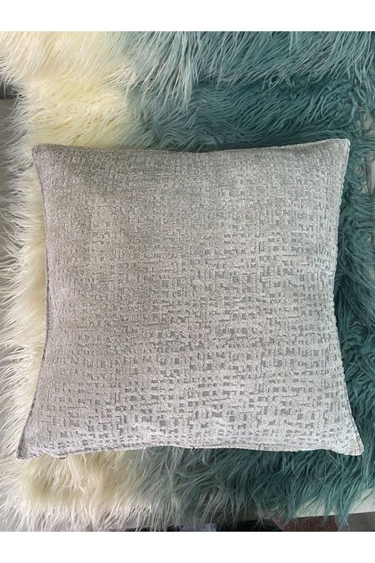 KIRLENT KILIFI 2 ADET 50*30 ŞÖNİL KADİFE KUMAŞ GRİ RENK