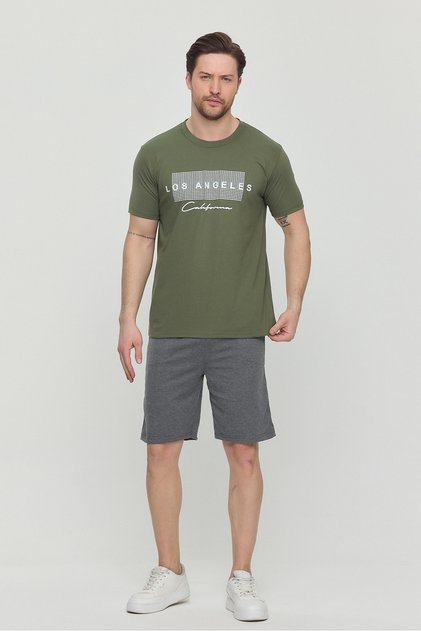 Men's Shorts Pajama Set Los Angeles