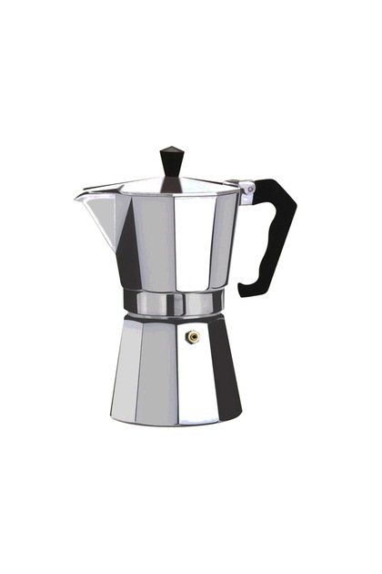Espressor ZLN-2492, 6 cești, 300 ml, Ø9 cm, aluminiu, Argintiu