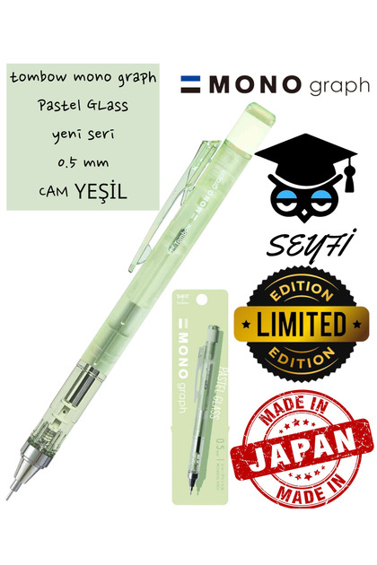 Tombow Monograph Pastel Glass New Series 0.5 mm Limited Edition