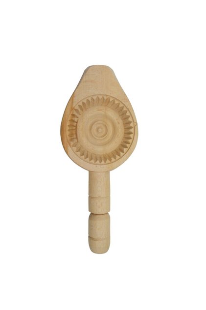 Wooden maamoul mold