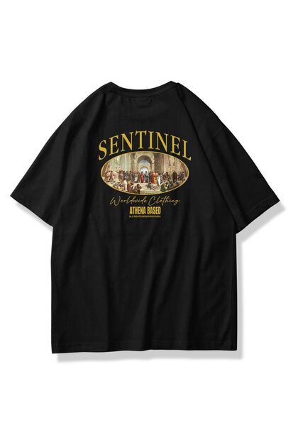 Trendiz Unisex Sentinel Tshirt Siyah - Fiyatı, Yorumları