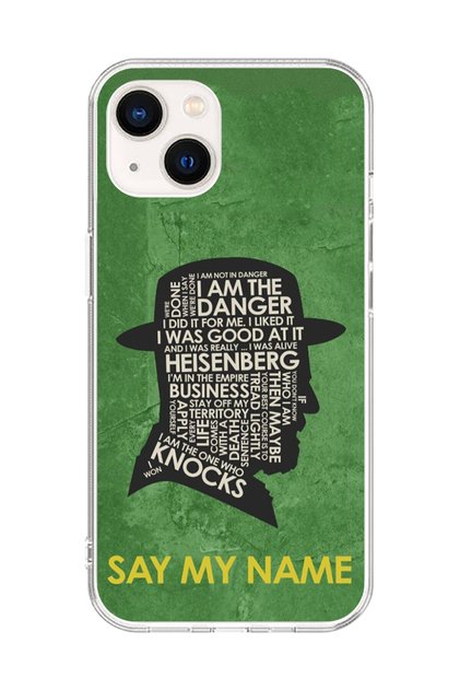 iPhone 15 Compatible Transparent Case B. B. Designed