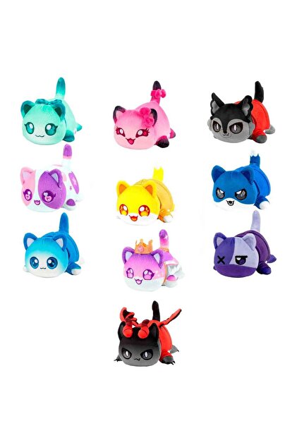 ぬいぐるみ　アモングアス　サンタ　7種セット　10cmリボン袋付【残3のみ】 Aphmau Sürpriz Peluş Paketi S6 APH07000 - Fiyatı, Yorumları