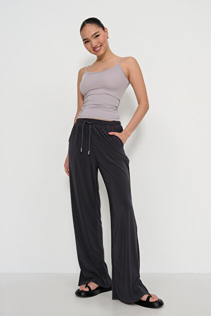 Addax Beli Lastikli Wide Leg Pantolon PN17095 - Fiyatı, Yorumları Addax Beli Lastikli Wide Leg Pantolon PN17095 - Fiyatı, Yorumları