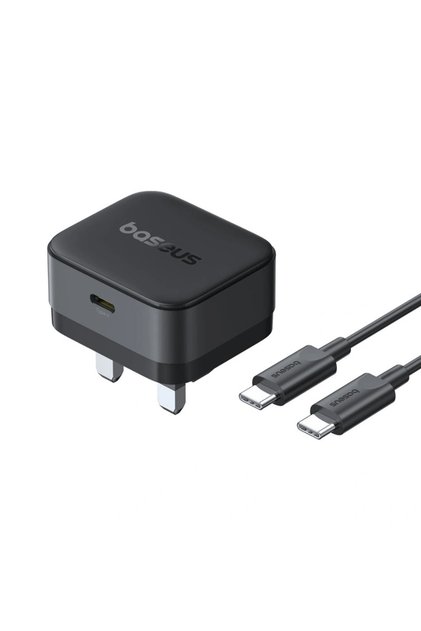 شاحن سريع من بالم - 1 من النوع C - 20 وات - كابل USB-C - 60 وات - 1 متر