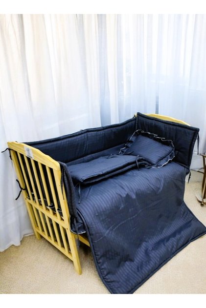 حاجز سرير الطفل مكون 7 قطع مقاس 120×60