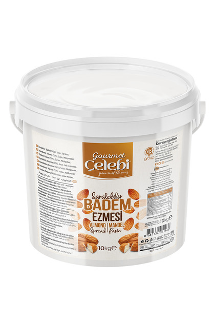 Gourmet Çelebi Sürülebilir Badem Ezmesi - 10 KG - Fiyatı, Yorumları