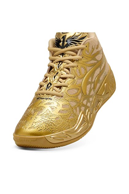 Puma MB.04 Golden Child 27cm US9 プーマ ラメロ Puma MB.04 Golden Child Unisex Basketbol Ayakkabısı - Fiyatı