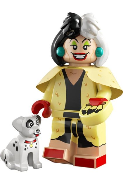 Minifigures 71038 Disney 100 Series : 13.cruella De Vil