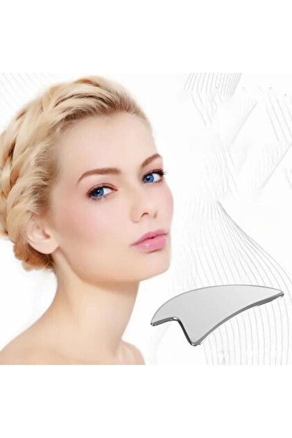 Metal Facial Massager Face Guasha Face Yoga Butterfly Graston Apparatus