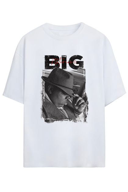 The Notorious B.I.G. BIGGIE UNISEX PAMUKLU TSHIRT