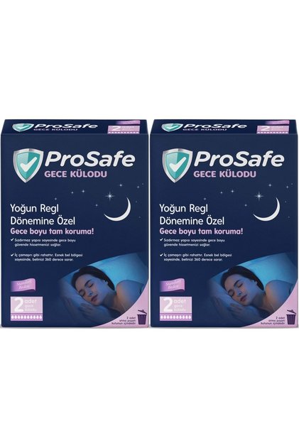 Gece Külodu / Külot (YOĞUN REGL DÖNEMİNE ÖZEL) (4 LÜ SET) (2PK*2)
