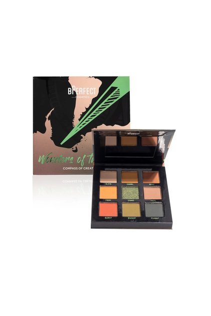 Paleta farduri pentru ochi BPerfect Compass of Creativity Wonders of the West, 13.5g